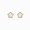 Brincos Estrela em Aço Inoxidável 12x12mm