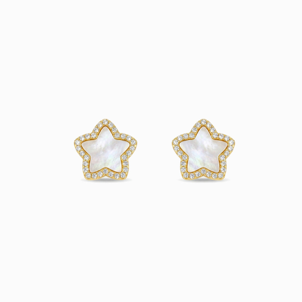Brincos Estrela em Aço Inoxidável 12x12mm