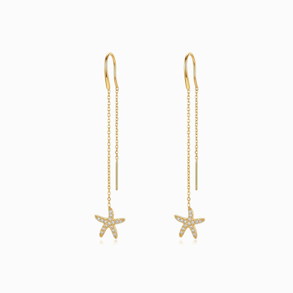 Brincos Estrela do Mar em Aço Inoxidável