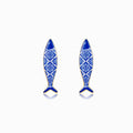 Brincos Sardinha em Aço Inoxidável 25x7mm
