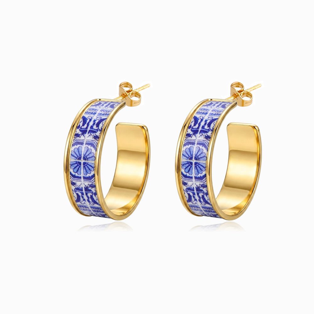 Brincos de Argola em Aço Inoxidável 30x30mm