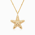 Colar Estrela do Mar em Aço Inoxidável