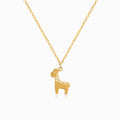 Colar Girafa em Aço Inoxidável