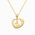 Colar Mãe e Filho Amor Eterno em Aço Inoxidável