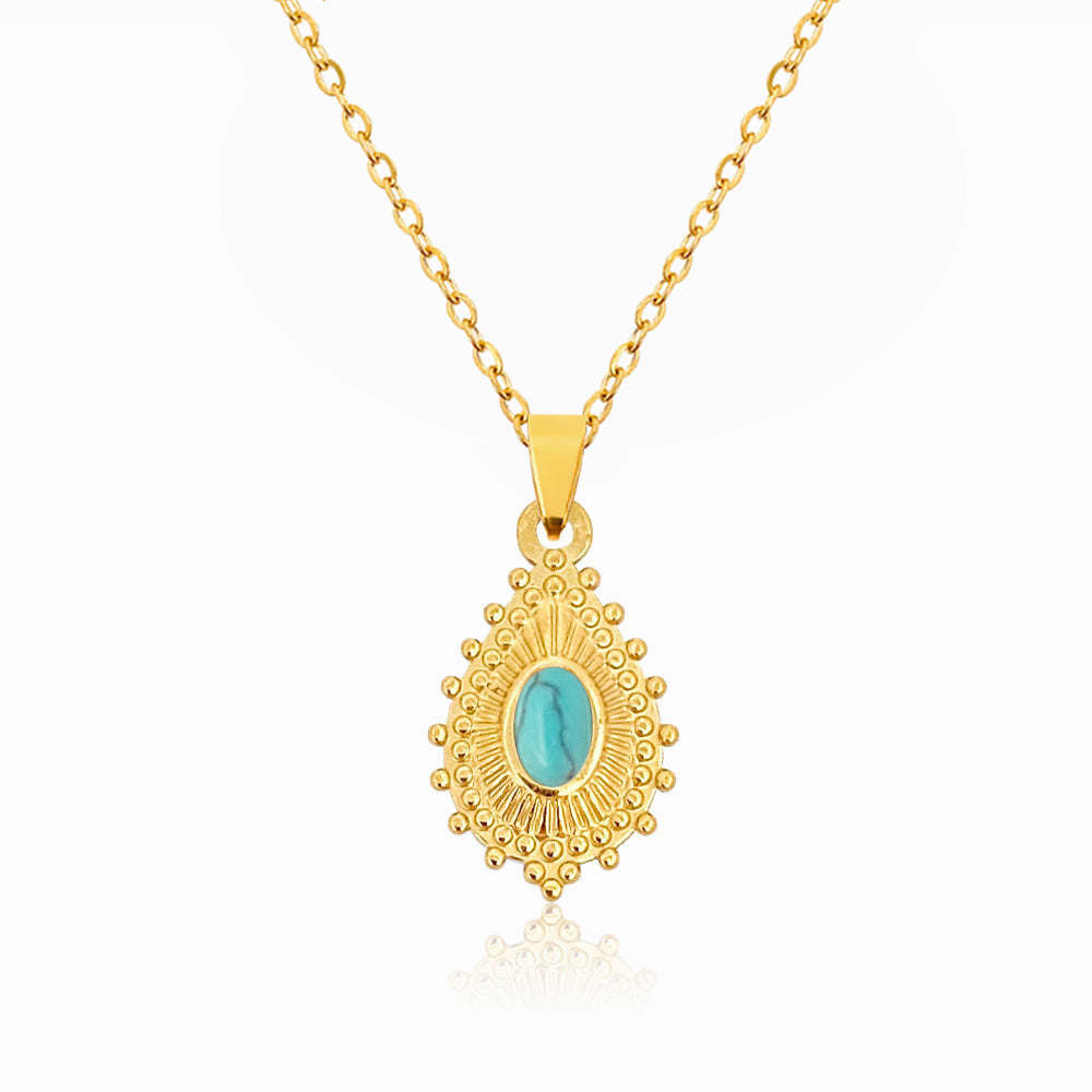 Colar Gota em Aço Inoxidável