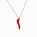 Colar Piri-piri em Aço Inoxidável e Esmalte