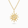 Colar Sol em Aço Inoxidável