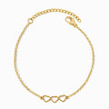 Pulseira Coração em Aço Inoxidável