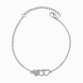 Pulseira Coração em Aço Inoxidável