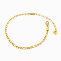 Pulseira Fígaro 3mm em Aço Inoxidável