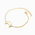 Pulseira Lua em Aço Inoxidável